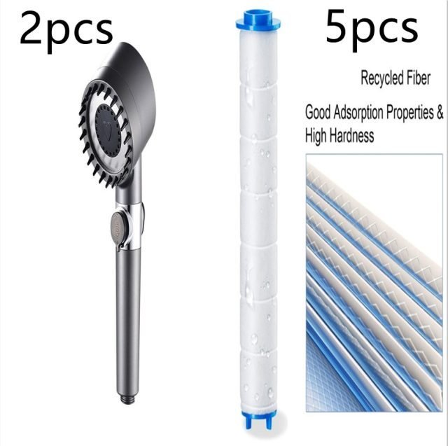 NG SOLUTIONS PRODUCTS - Showerhead Portable Filter Rainfall