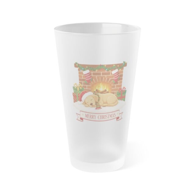 Frosted Pint Glass, 16oz