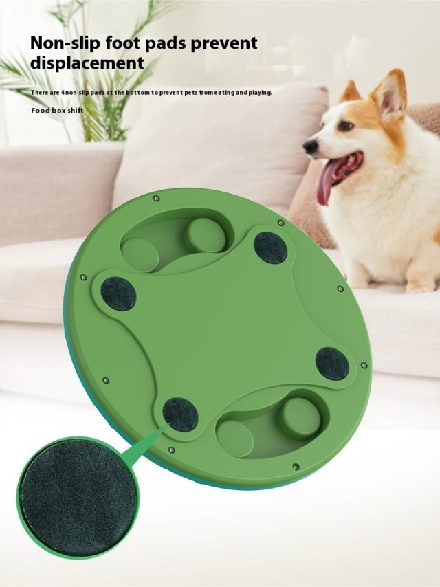 NG SOLUTIONS PRODUCTS - Interactive Dog Puzzle Toy To Improve IQ And Slow Feeding Suitable For Pets Of All Sizes Nutritious Suitable For Pets Non-Electric Plastic Pet Game Pet Products