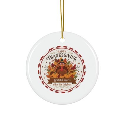 Ceramic Ornaments, 2-Side Print, (1pc, 3pcs, 5pcs, 10pcs)