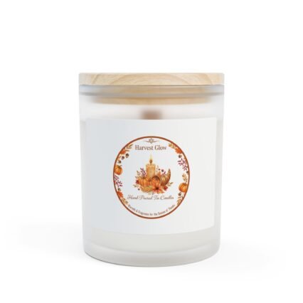 Frosted Glass Candle, 11oz