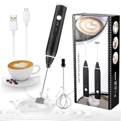 NG SOLUTIONS PRODUCTS - Milk Frother Electric Egg Beater USB Charging