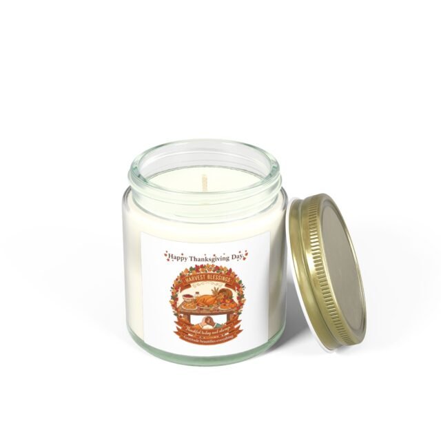 Scented Candles, Coconut Apricot Wax (4oz, 9oz) - Image 14
