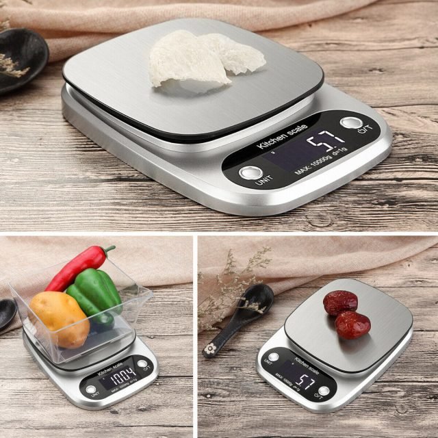 NG SOLUTIONS PRODUCTS-Multifunction Kitchen Scale Stainless
