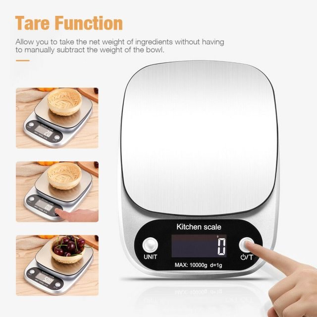 NG SOLUTIONS PRODUCTS-Multifunction Kitchen Scale Stainless