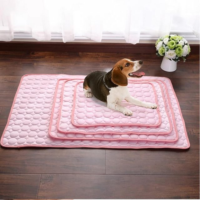 NG SOLUTIONS PRODUCTS - Pet Dog Cat Ice Silk Cold Nest Pad For Cooling In Summer