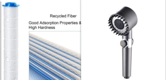 NG SOLUTIONS PRODUCTS - Showerhead Portable Filter Rainfall