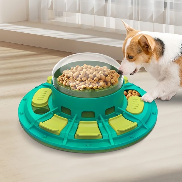 NG SOLUTIONS PRODUCTS - Interactive Dog Puzzle Toy To Improve IQ And Slow Feeding Suitable For Pets Of All Sizes Nutritious Suitable For Pets Non-Electric Plastic Pet Game Pet Products