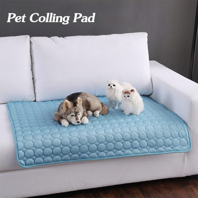 NG SOLUTIONS PRODUCTS - Pet Dog Cat Ice Silk Cold Nest Pad For Cooling In Summer