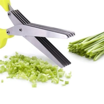 NG SOLUTIONS PRODUCTS-Multifunctional Green Onion Scissors Stainless