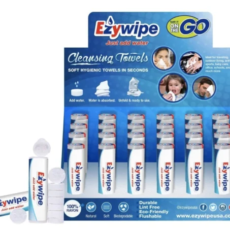 NG SOLUTIONS PRODUCTS-Ezywipe Waterproof Expandable 8 Wipes Reusable