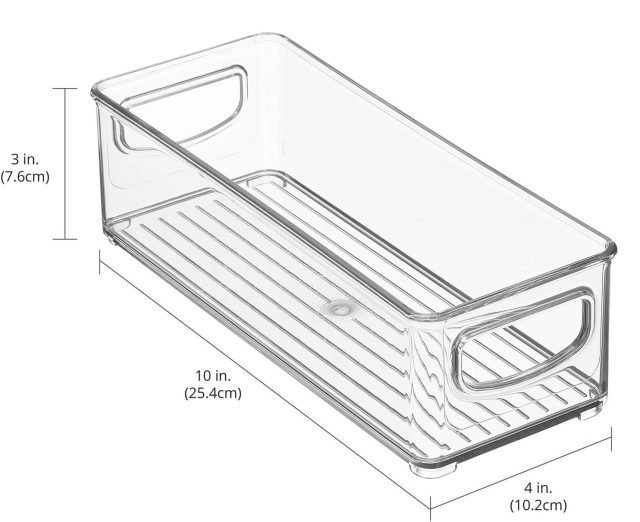 NG SOLUTIONS PRODUCTS-Clear Storage Containers with handles
