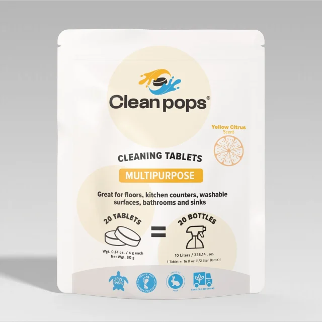 NG SOLUTIONS PRODUCTS - Multipurpose Yellow Citrus Master bag x 20 Tablets