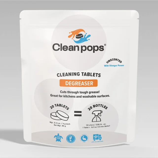 NG SOLUTIONS PRODUCTS - Degreaser Fragrance Free Master bag x 20 tablets