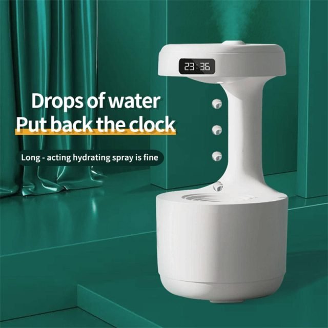 NG SOLUTIONS PRODUCTS - Humidifier With Clock Water Drop Backflow