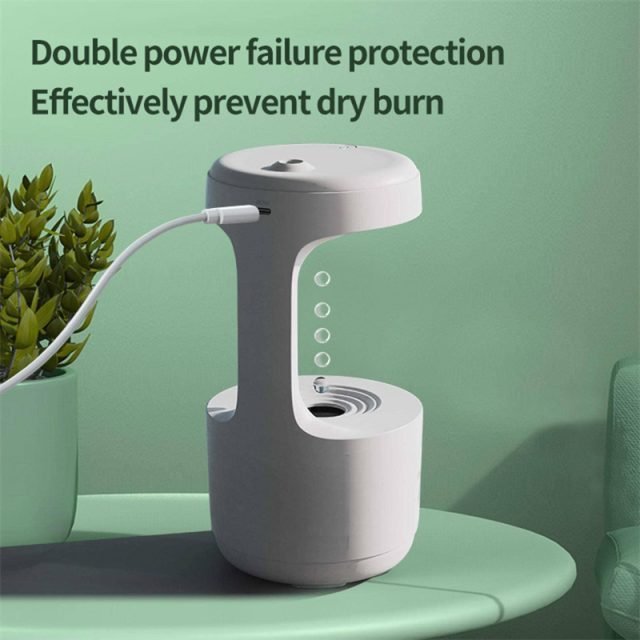 NG SOLUTIONS PRODUCTS - Humidifier With Clock Water Drop Backflow